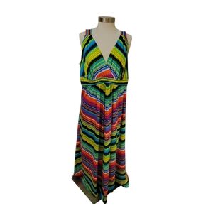 John Paul Richard Maxi Dress Sz 2X